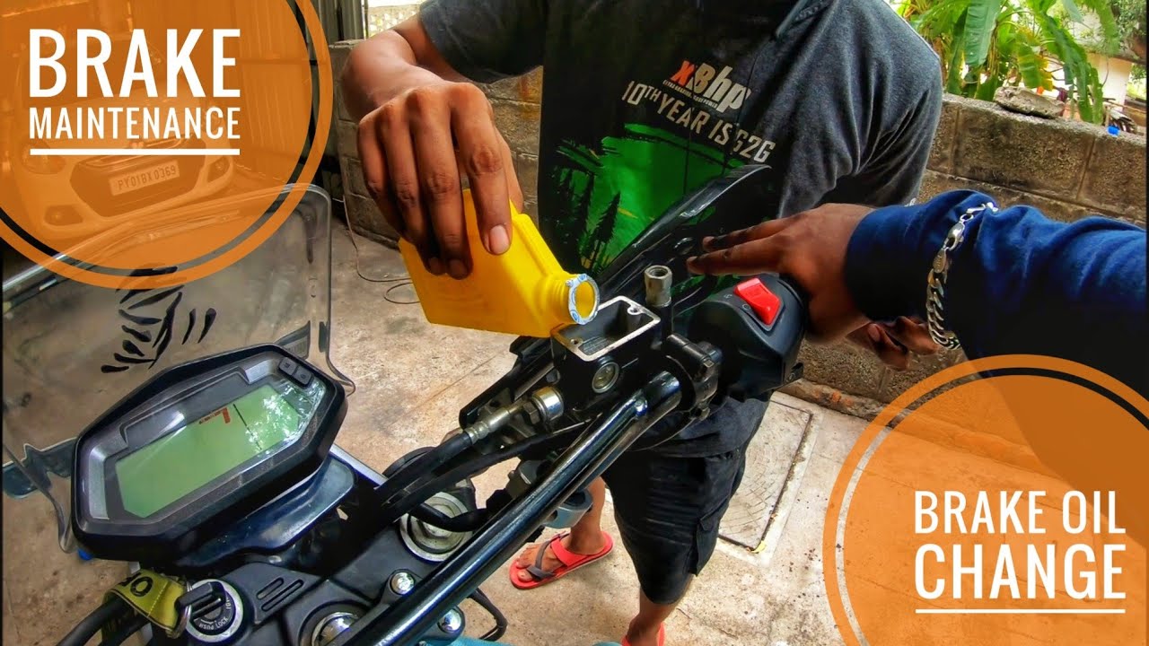 Brake Maintenance | Brake oil change | Hero Xpulse