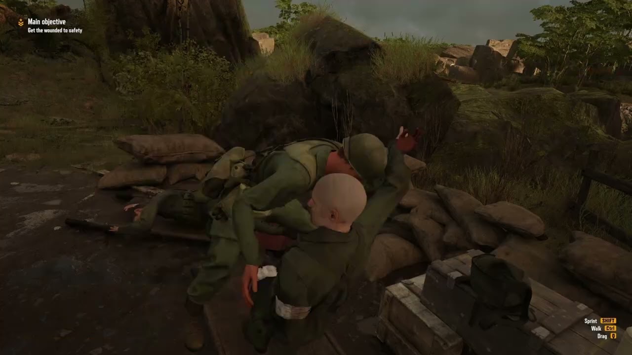 Medic Pacific War, Demo Playthrough (Arena Mode)