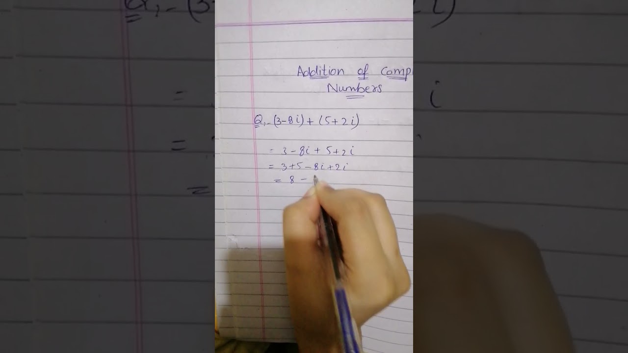 Addition of a Complex Number ||Learn Math ||Aqsa Haseeb