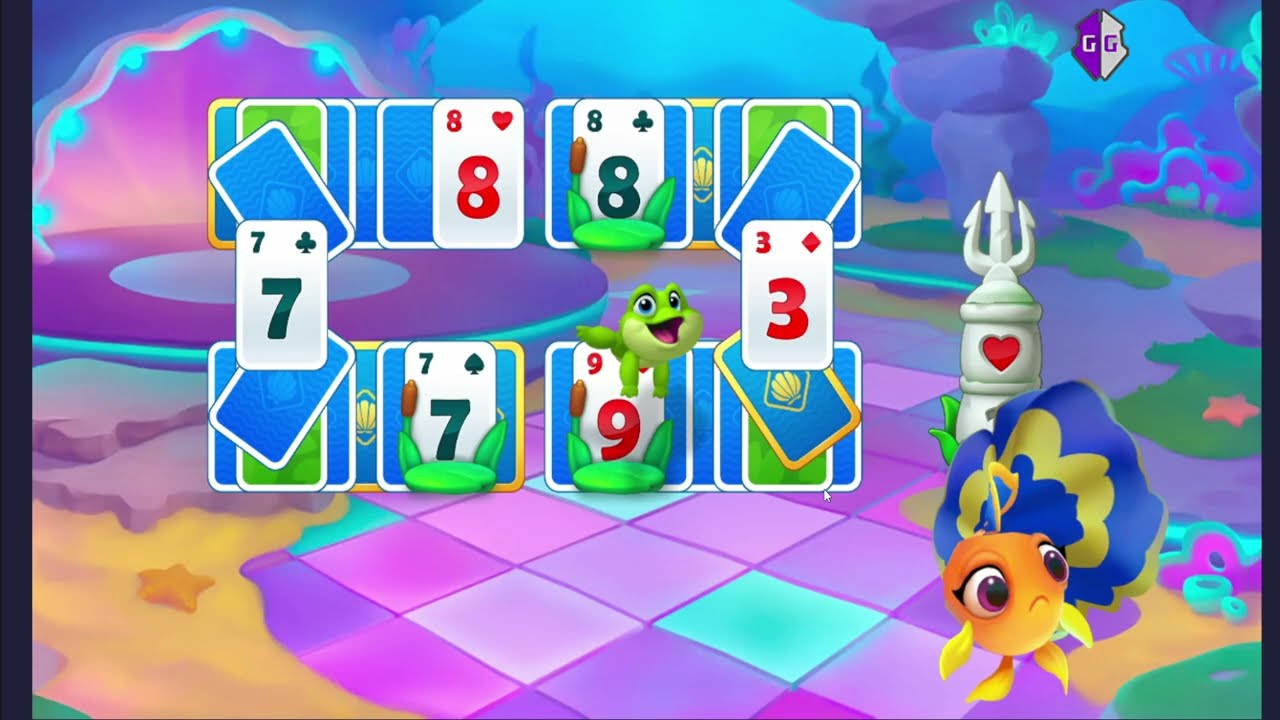 FISHDOM SOLITAIRE ВЗЛОМ НА КРИСТАЛЫ 2024 АНДРОИД И IOS