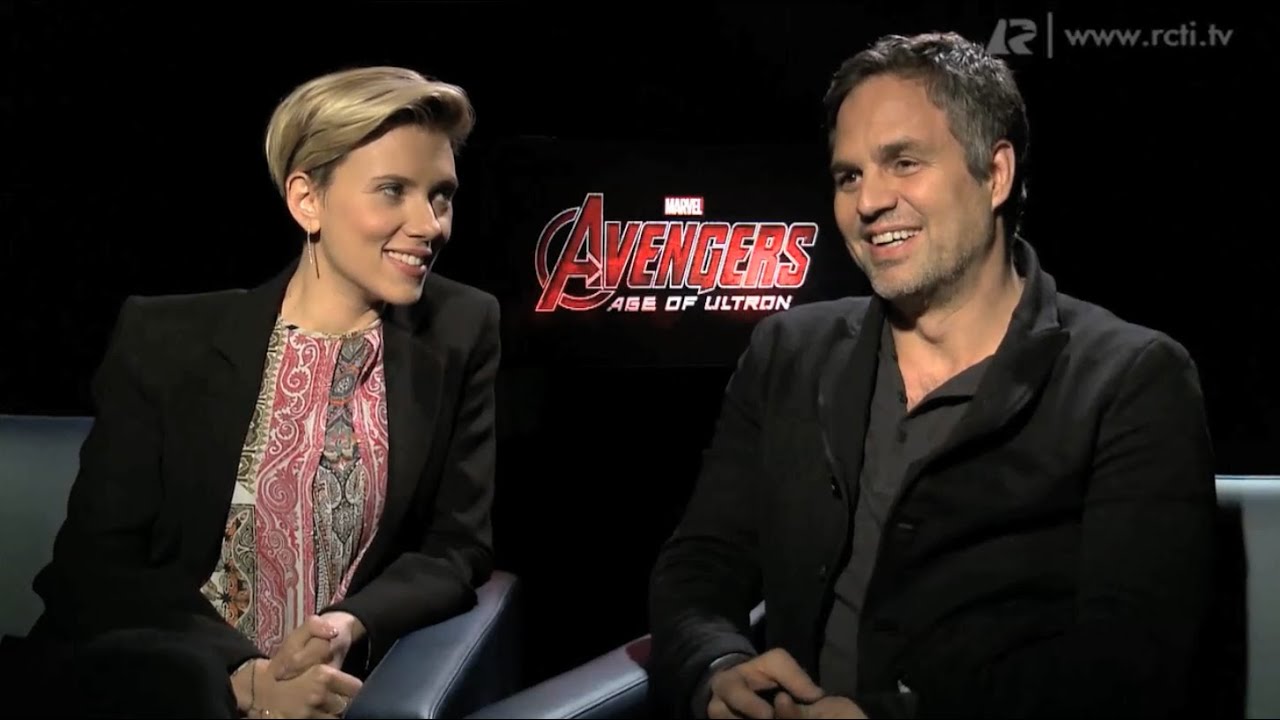 Interview With Scarlet Johanson & Mark Ruffalo - Avengers Age Of Ultron