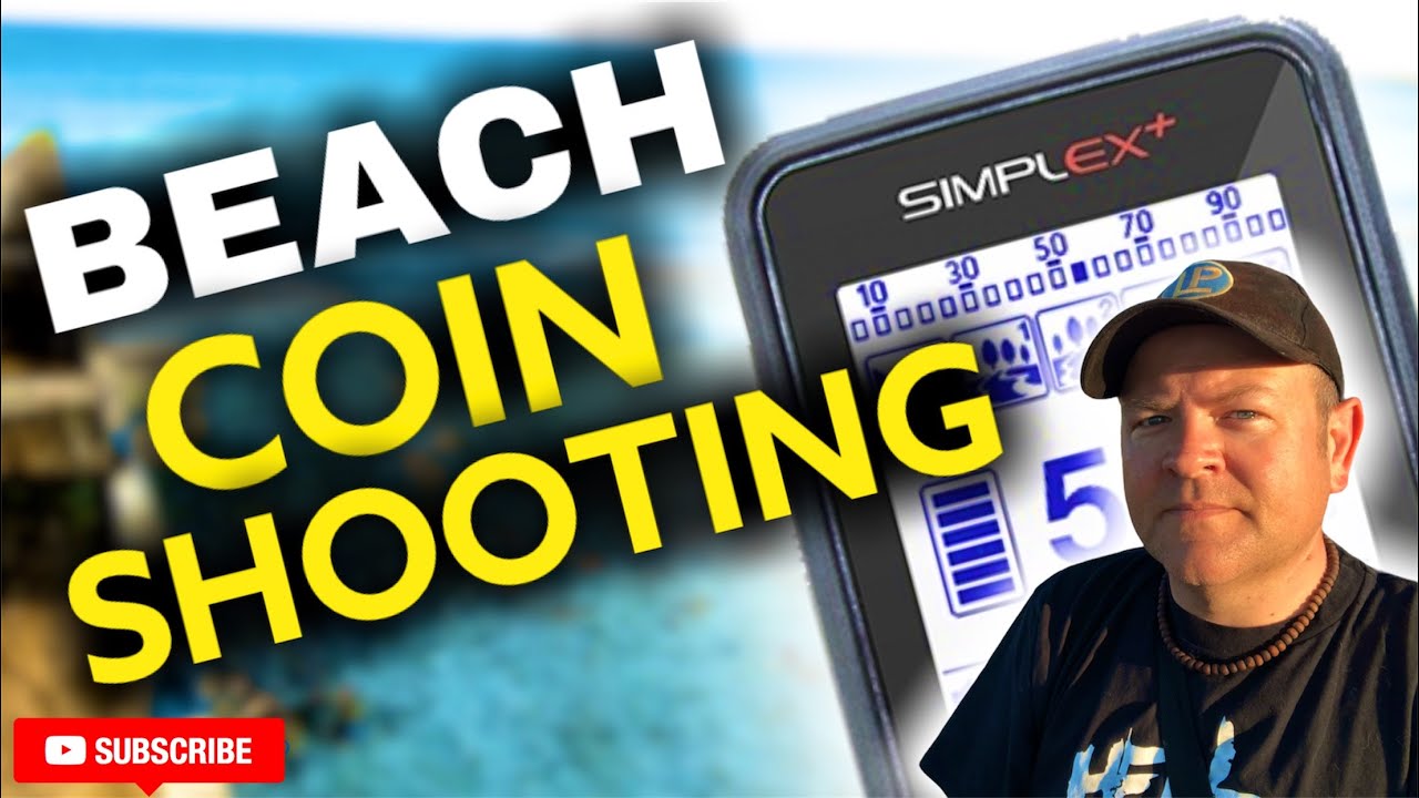 Nokta SIMPLEX SP24 Coil on the Beach METAL DETECTING