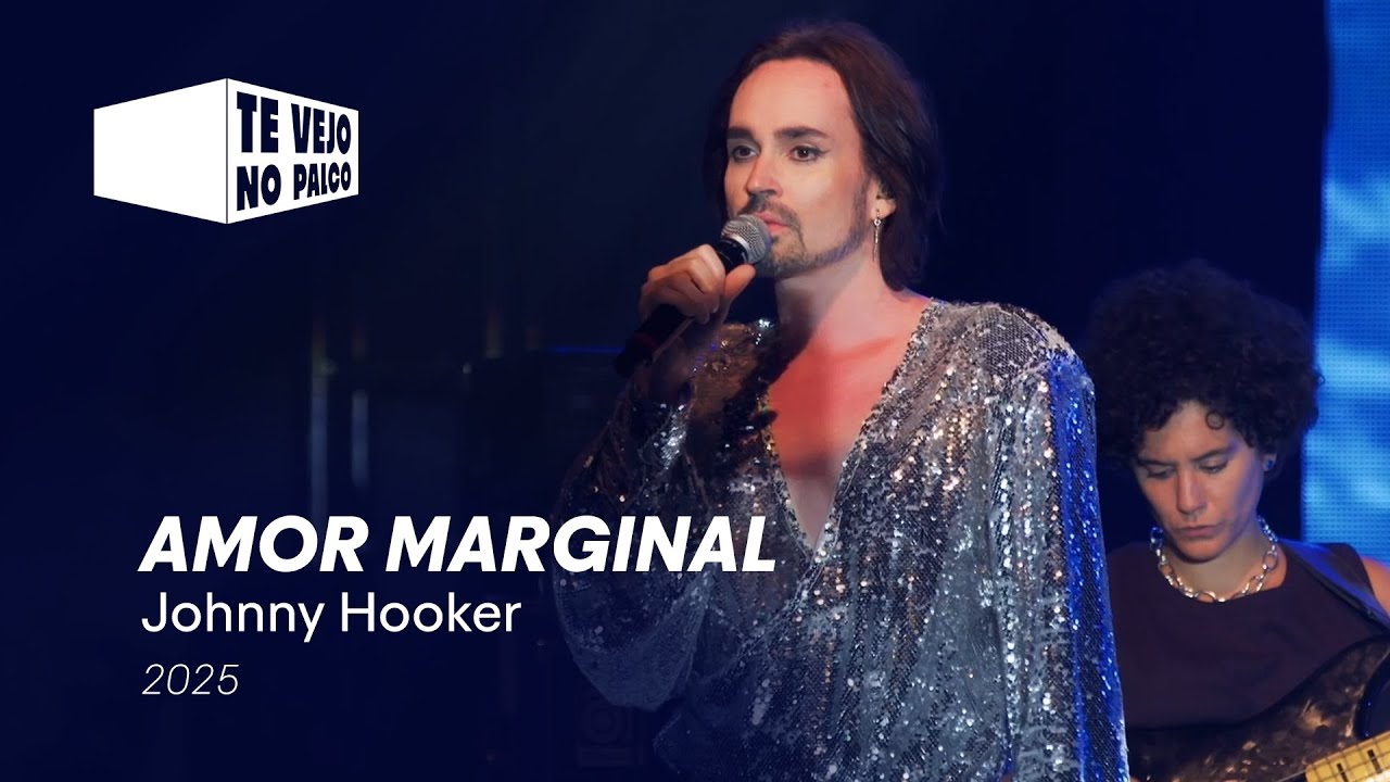 Johnny Hooker – “Amor Marginal” | Te Vejo No Palco 2025