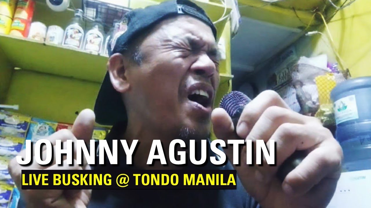 FILIPINO BUSKING SERIIES | JOHNNY AGUSTIN performing some OPM Classics @ Tondo, Manila
