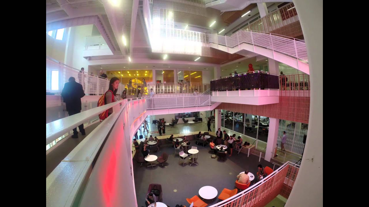 Wallis Annenberg Hall Interior Time Lapse during the Grand Opening