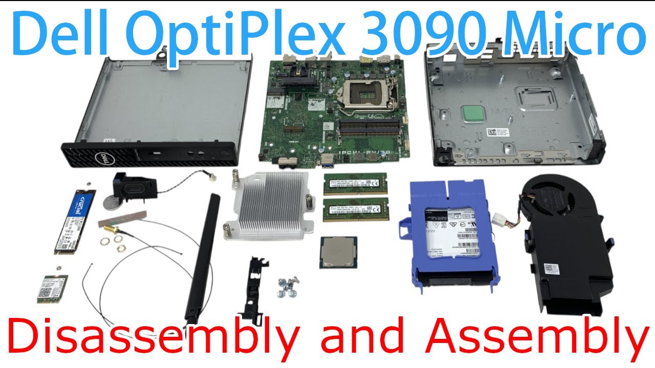 Dell OptiPlex 3090 Micro Disassembly & Reassembly Guide | Step-by-Step Tutorial for All Components