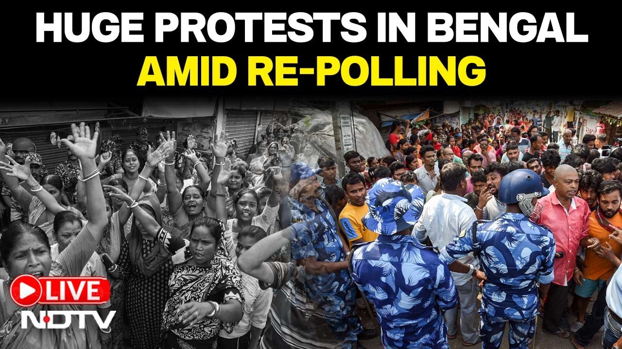 Falta Bengal News | Bengal Repolling LIVE | Trinamool, BJP Supporters Clash In Bengal Amid Repolling