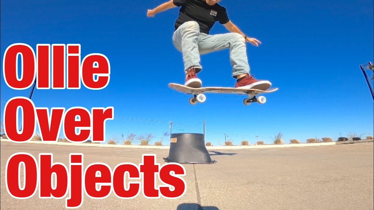 3 Tips to Ollie Over Things on a Skateboard