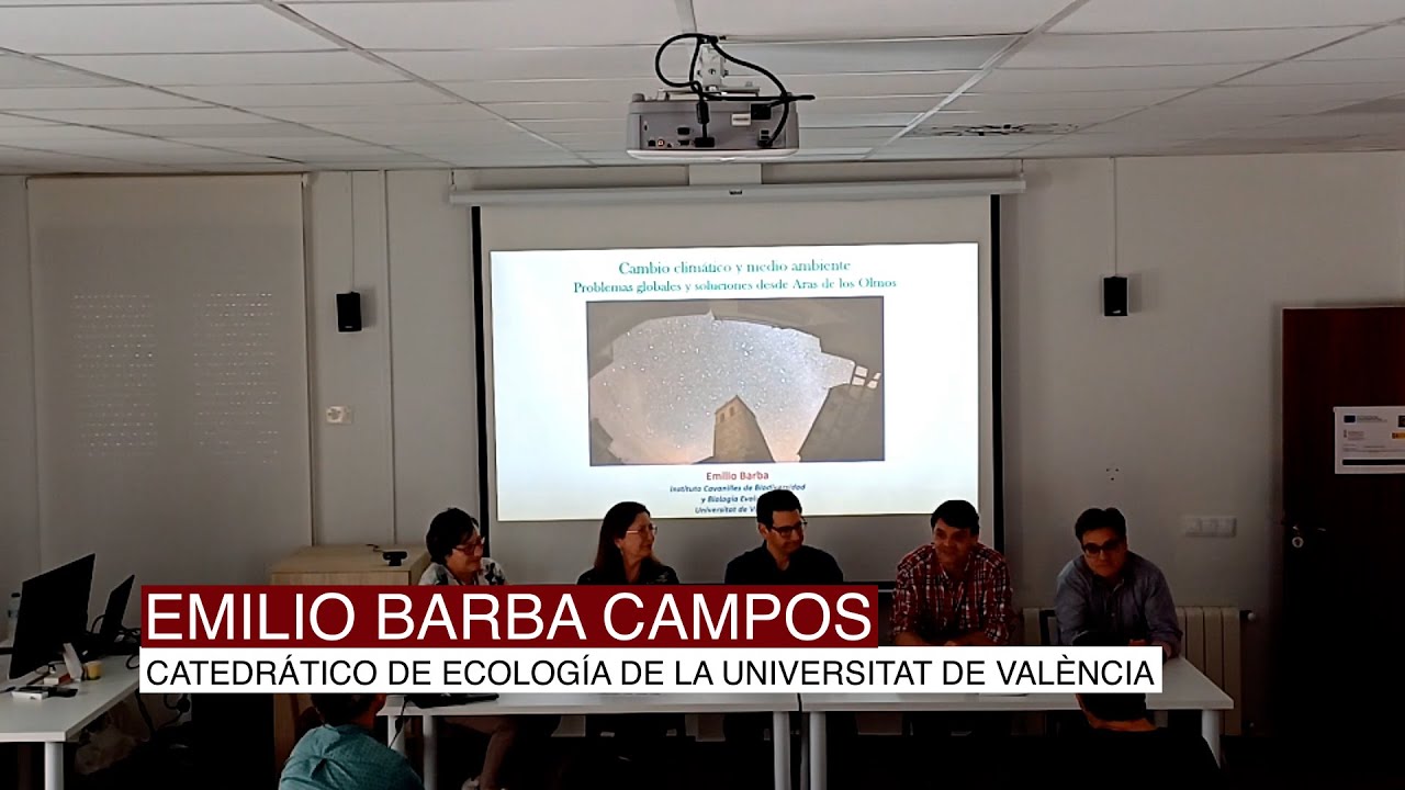 JORNADA BIG HISTORY | Cambio climático y medioambiente - Emilio Barba Campos