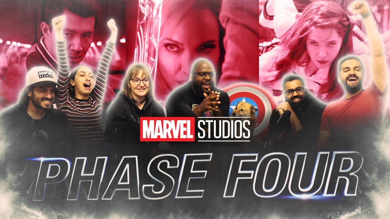 Marvel Phase 4 lineup is STACKED. Official Trailer - Group Reaction