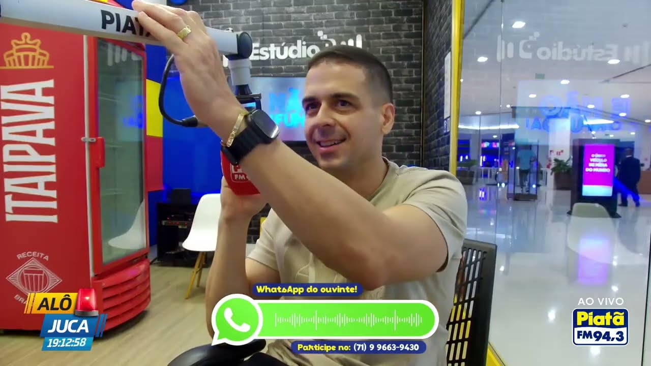 Alô Juca na Piatã FM • AO VIVO | Quinta | 12.03.26