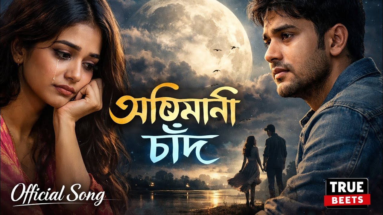 Obhimani Chand (অভিমানী চাঁদ) | Sad Love Song | Bangla Official Song | #TrueBeets #song #new #music 