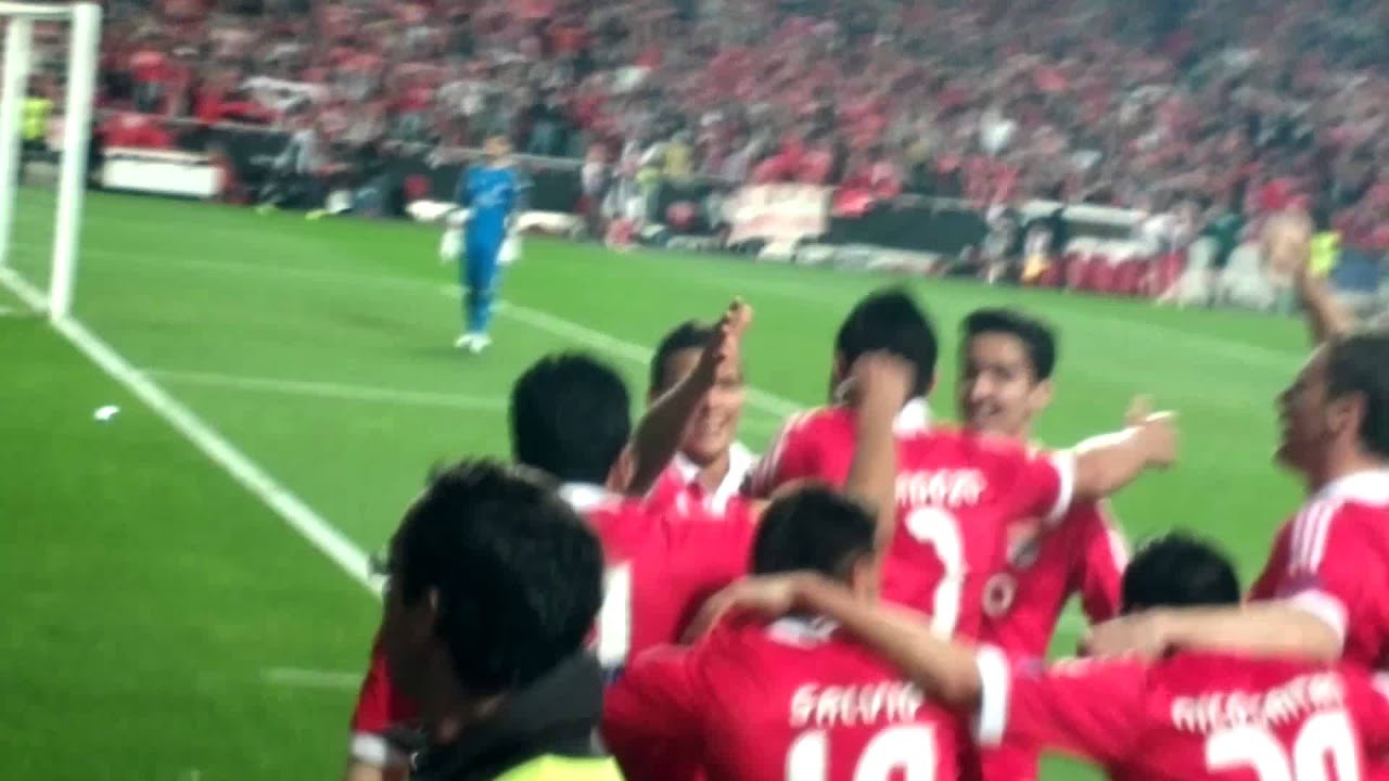 Cardozo goal : UEFA LEAGUE semi final BENFICA 3 vs Fenerbahce 1