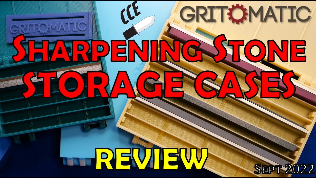 ORGANIZE STORAGE For Your Sharpening Stones - by Gritomatic.com