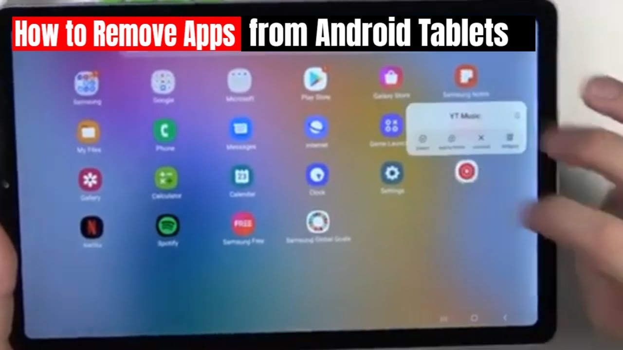 Как удалить приложения на Android: удаление приложений с планшетов Android