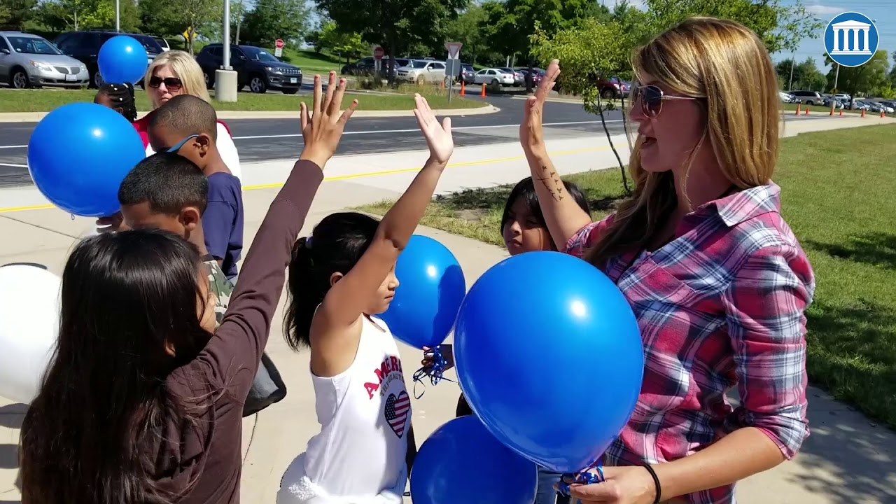 A 9/11 Tradition: Balloon Release at Skoff Elementary