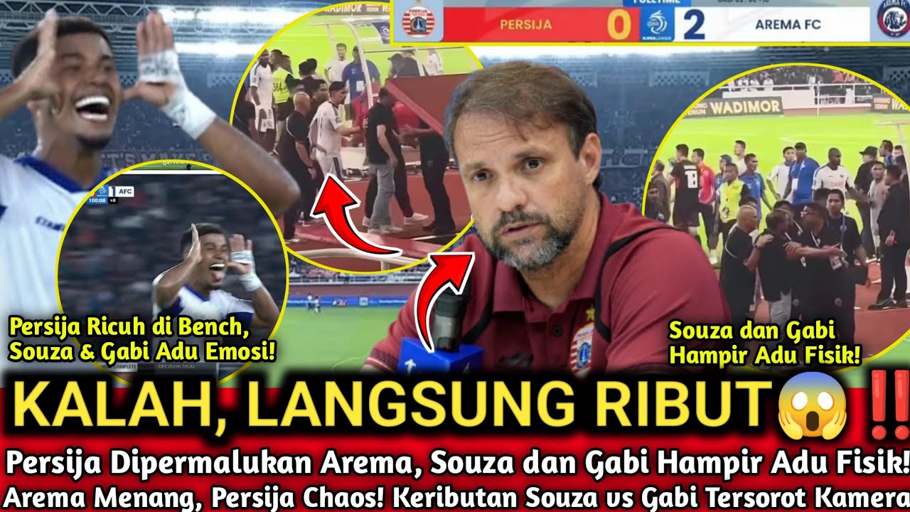Ricuh Usai Laga‼️gabi dan souza ribut usai pertandingan 😱! Semua Berubah Setelah Peluit Akhir di GBK