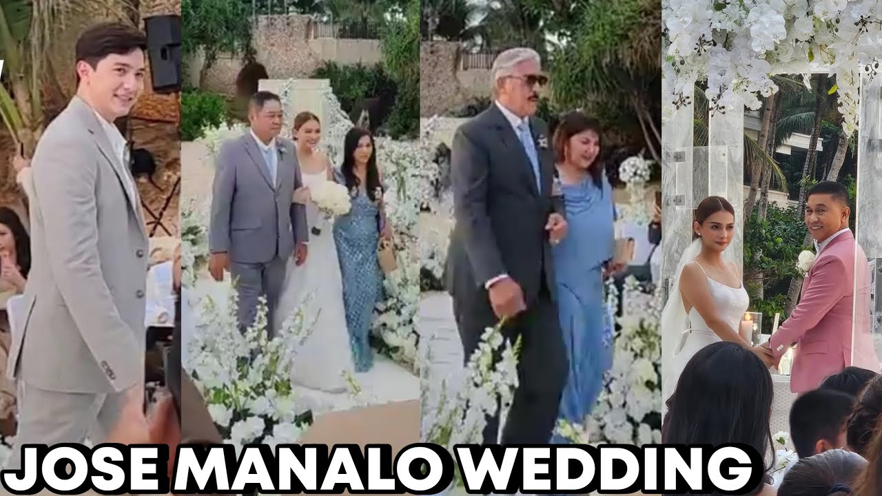 STAR STUDDED WEDDING OF Jose Manalo & Mergene Maranan❤️KASAL Ni Jose Manalo at Mergene Maranan