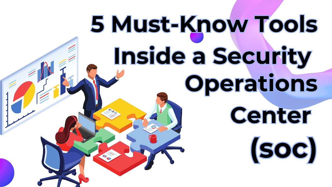 5 Must Know Tools Inside a Security Operations Center (SOC)