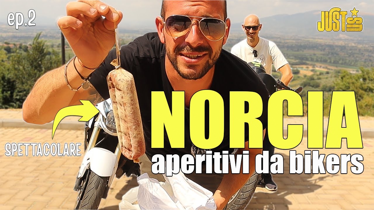 A NORCIA ci sono i MIGLIORI SALUMI al MONDO? - APERITIVI da BIKERS Ep.2