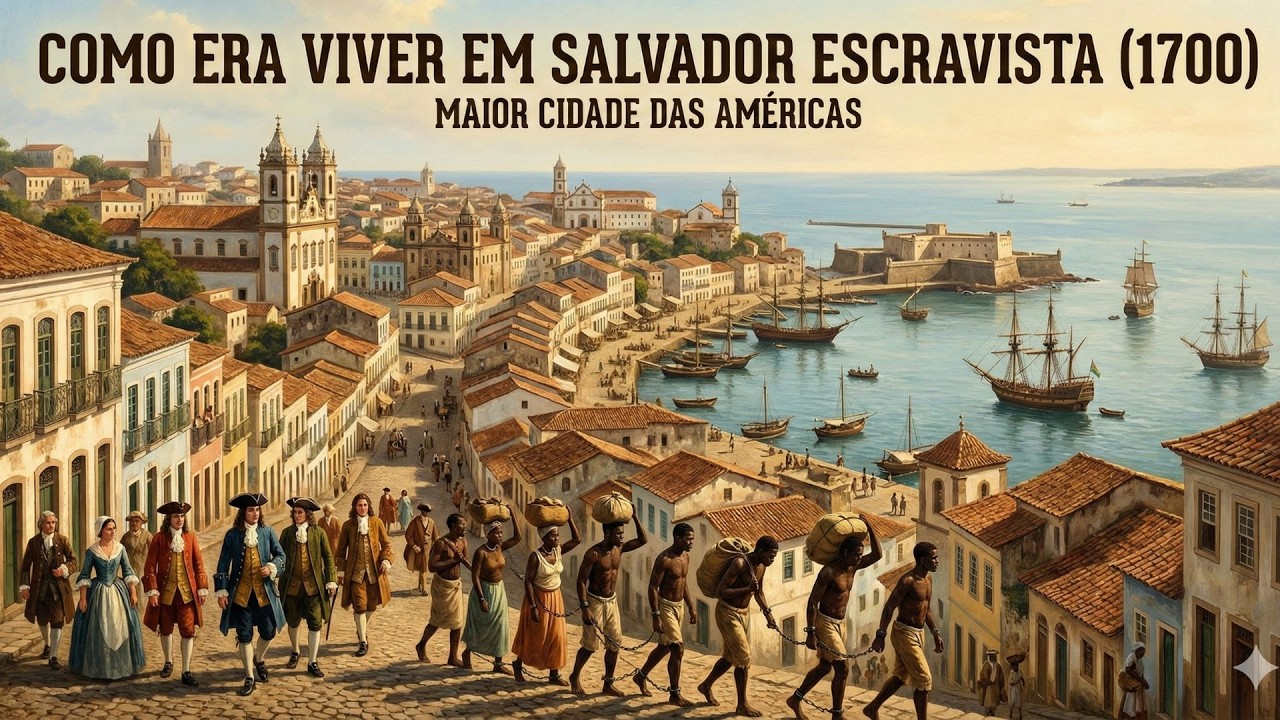 Como Era Viver em Salvador Escravista (1700): Maior Cidade das Américas