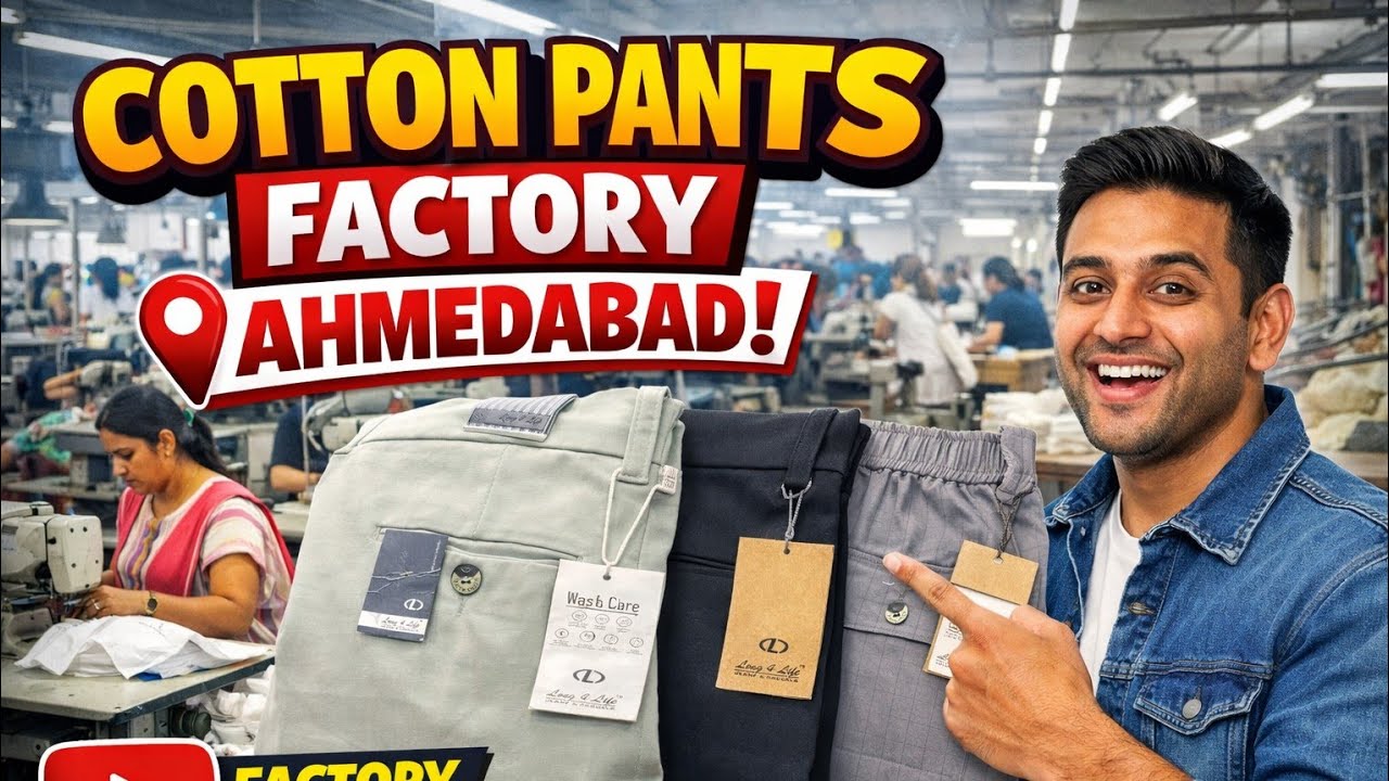 Best Cotton Casual & Trousers Manufacturer in Ahmedabad | Jay Bhavani Garment