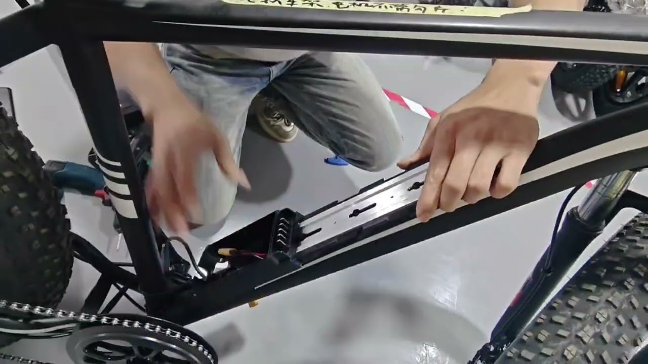 🔋 Battery Base Installation | AMYET E-Bike