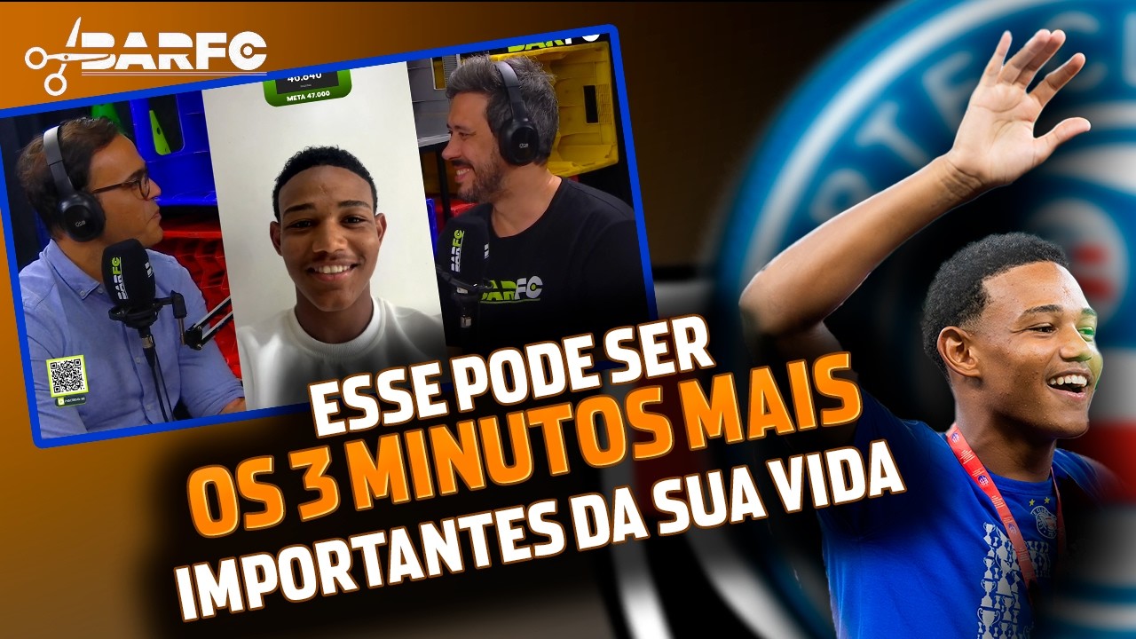 ENTREVISTA COM MEIO CAMPISTA DO BAHIA | QUAIS AS DICAS PASSADAS NA HORA DE ENTRAR EM CAMPO?