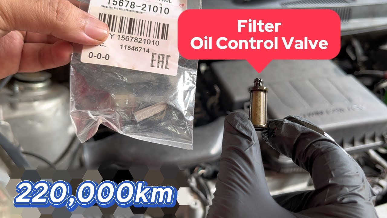 (BM) Menggantikan Filter (Oil Control Valve) Perodua Myvi Alza Bezza Axia
