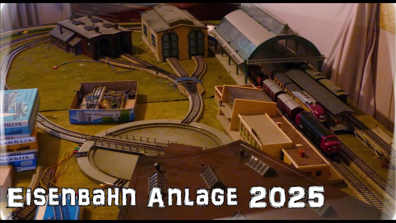 M&auml;rklin Eisenbahn Anlage 2025 - Der Anfang Analog und Digital
