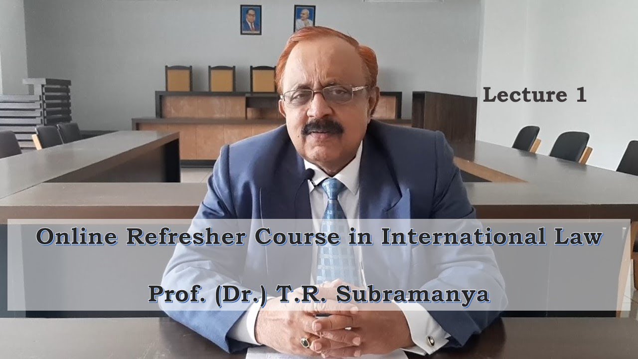Lecture 1   Sources of International Law