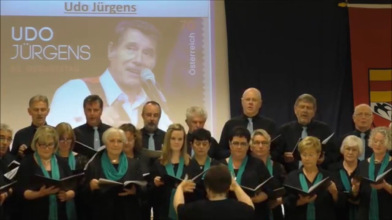 Gesangverein Frohsinn 1907 Kratzenburg   -  Udo Jürgens Medley