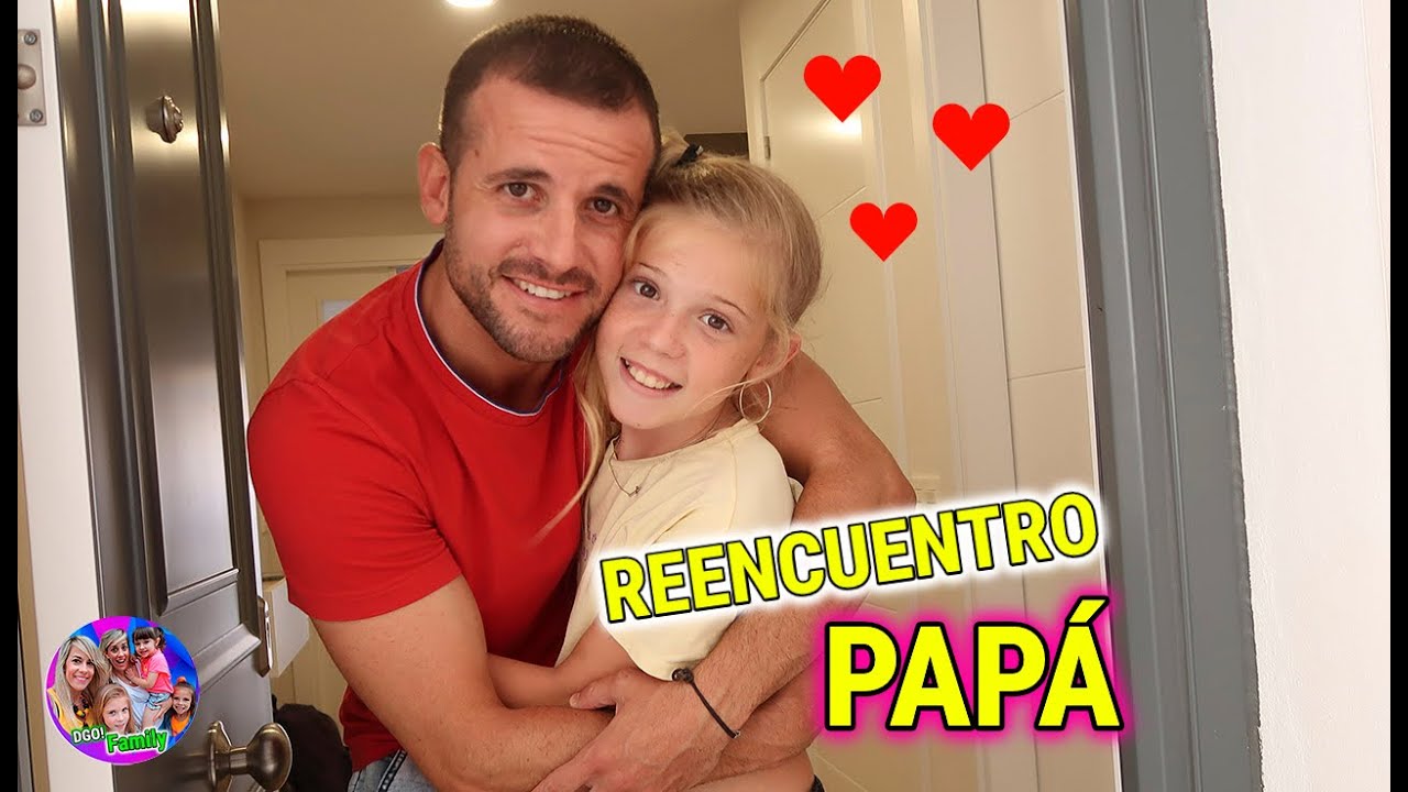 DANIELA SE REENCUENTRA CON SU PADRE DESPUÉS DE LA CUARENTENA POR PRIMERA VEZ! REACCIÓN EMOTIVA