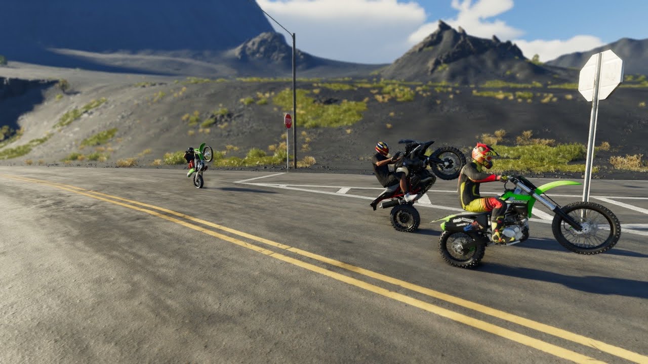 Ruta Para El Volcan En Motocross Kawasaki-The Crew Motorfest”