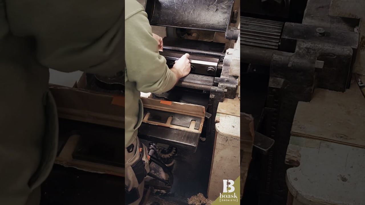Raboteuse centenaire - century-old planer