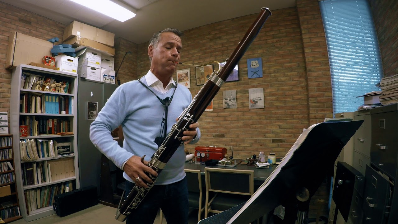 Jeffrey Lyman, Professor of Bassoon: Etude #16, Andante molto dolce, by Bernard H. Garfield