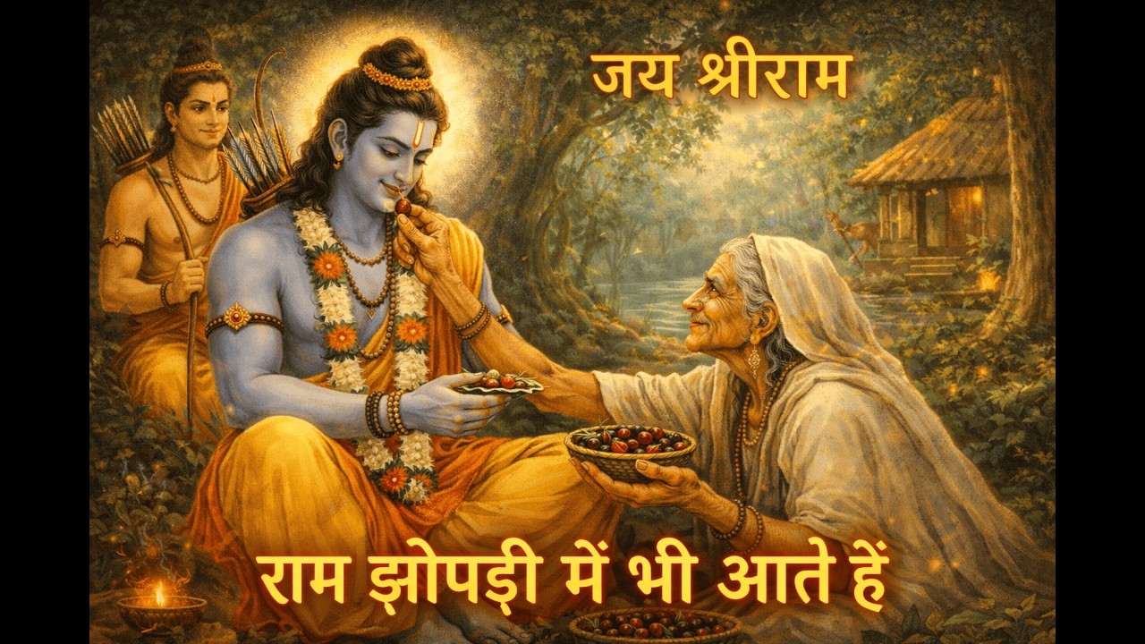 Ram Bhakti Story: Ram Meets Shabri | Heart-touching Tale | #JaiShriRam #ShabriJayanti