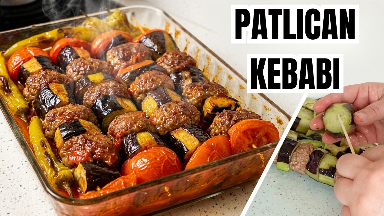 MÜKEMMEL! Patlıcan Kebabı LEZZET ÖTESİ Kebap Tarifi Patlıcan Kebabı Nefis Yemek Tarifleri