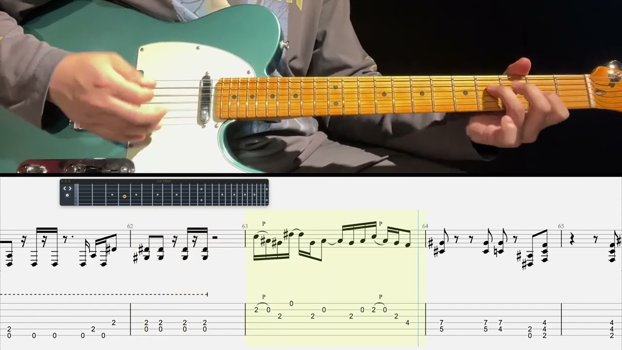 OFFICIAL髭男DISM(오피셜히게단디즘) - Pretender(프리텐더) / Guitar Lesson / Guitar Tab