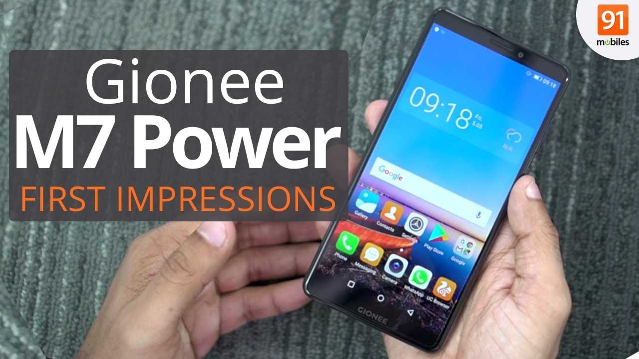 Gionee M7 Power: First Look | Hands on | Launch