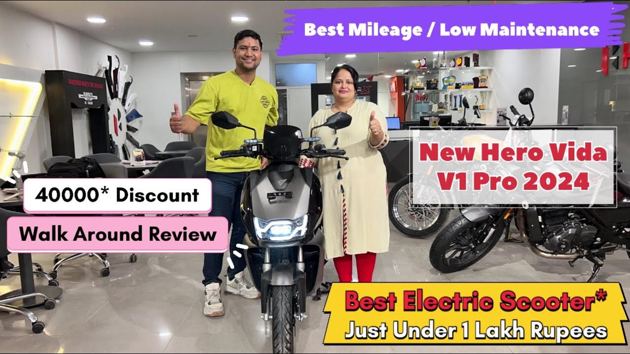 New Hero VIDA V1 Pro 2024 Model detailed Information Review🤗