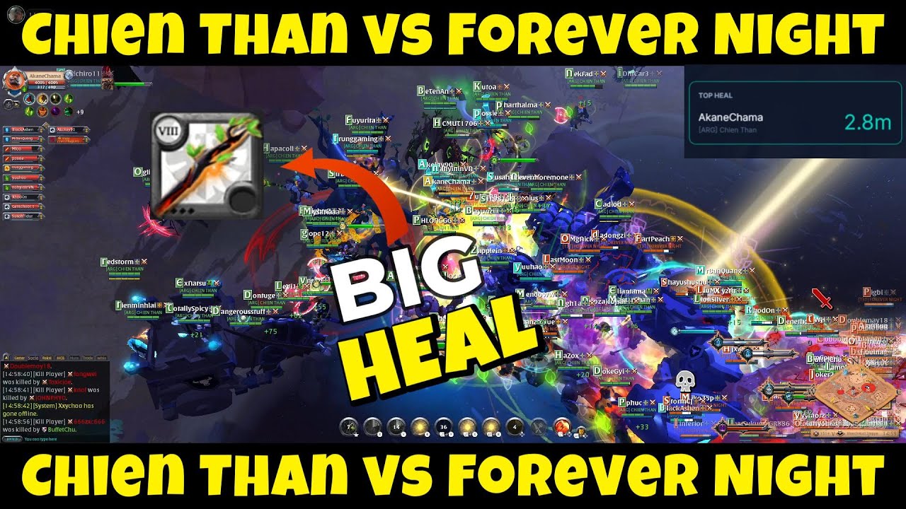 CHIEN THAN VS FOREVER NIGHT || BLIGHT HEAL