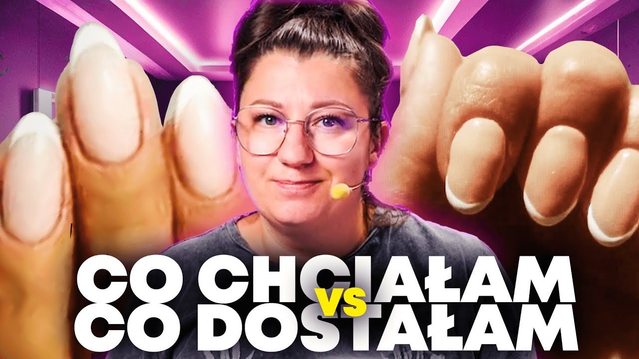 ZAMIAST PAZNOKCI STYLISTKA ZROBIŁA JEJ KOSZMARY! | CO CHCIAŁAM VS CO DOSTAŁAM