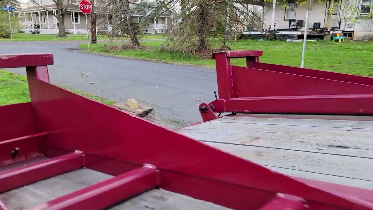 EZ flip trailer ramps