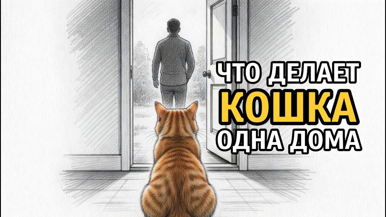 Что делает ВАША КОШКА Одна Дома? ВЫ БУДЕТЕ В ШОКЕ!
