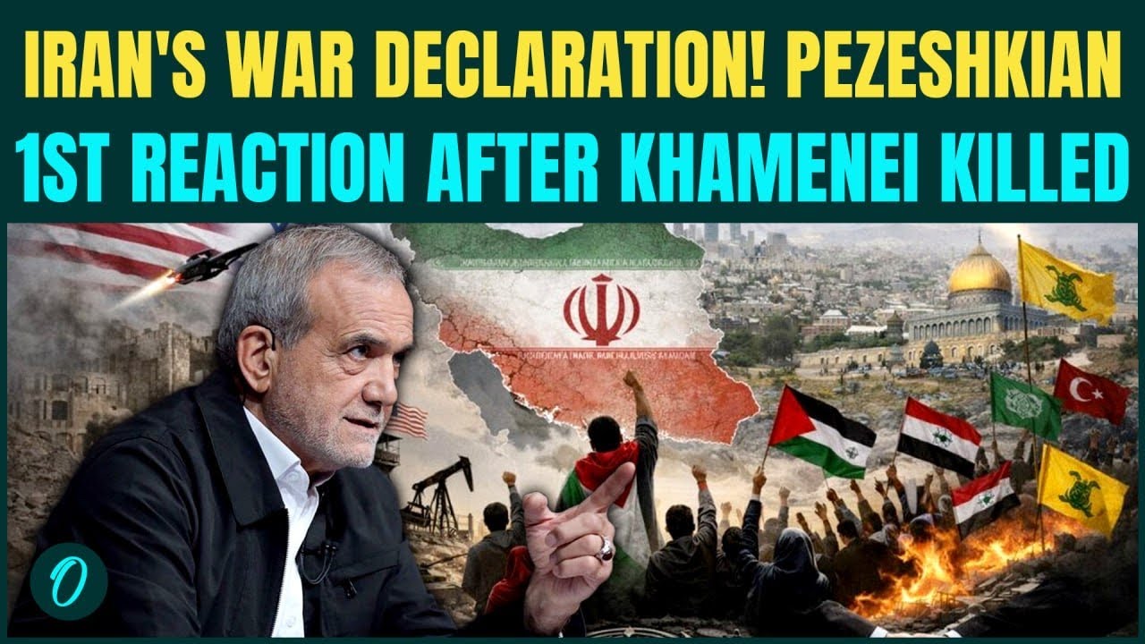 Iran to KILL Trump, Netanyahu? Pezeshkian’s SHOCKING Message After Khamenei KILLED| THREATENS Attack