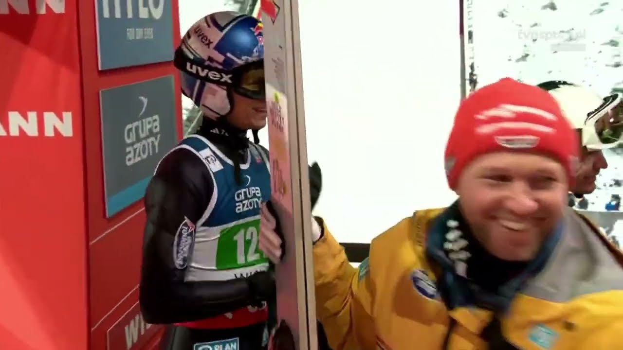 Andreas Wellinger - 144,5m (!!!!) - Wisła - 2024 - HILL RECORD