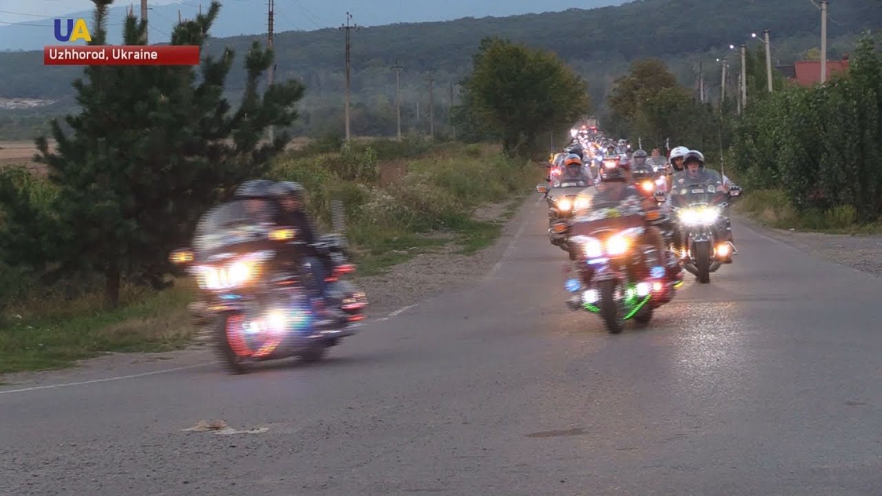 Gold Wing Motorcycle Gathering in Uzhhorod Brought Together Bikers from All Over the World