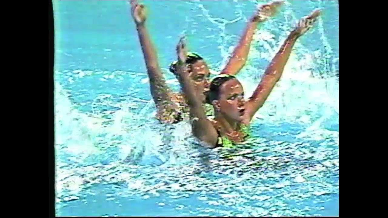2004 Athens OG Synchro Duet Tech-Russia(Artistic Swimming)|Anastasia Davydova & Anastasiya Yermakova