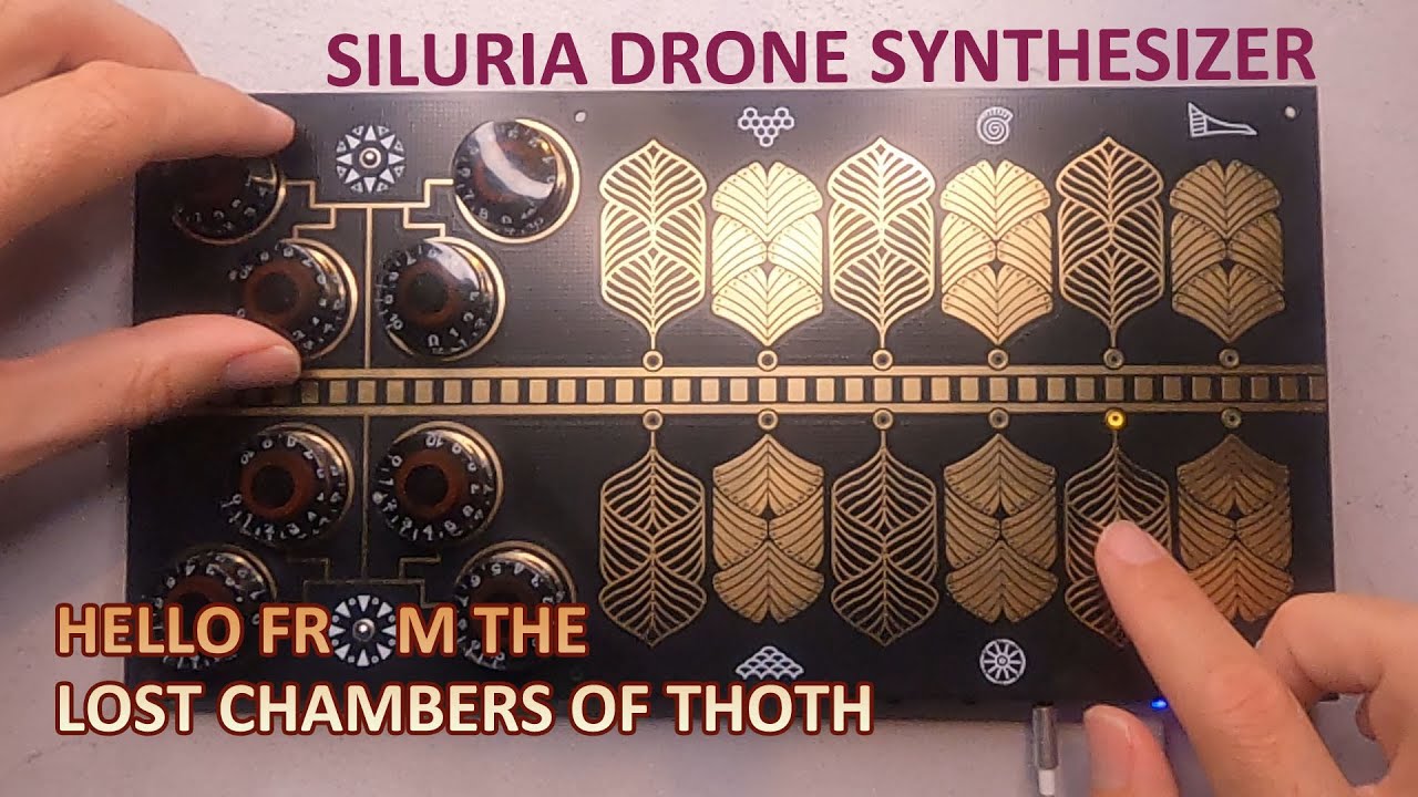 Siluria, playable drone synth, first patch